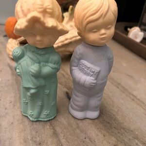 Vintage Avon bedtime girl and boy.